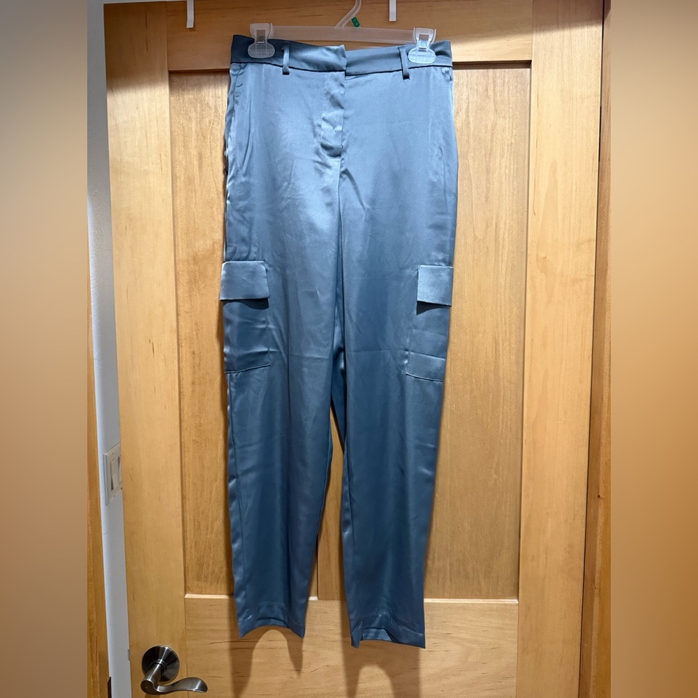 Rachel Zoe Gray Wide Leg Pants